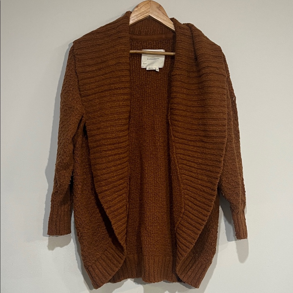 Anthropologie Warm Brown Women's Cardigan